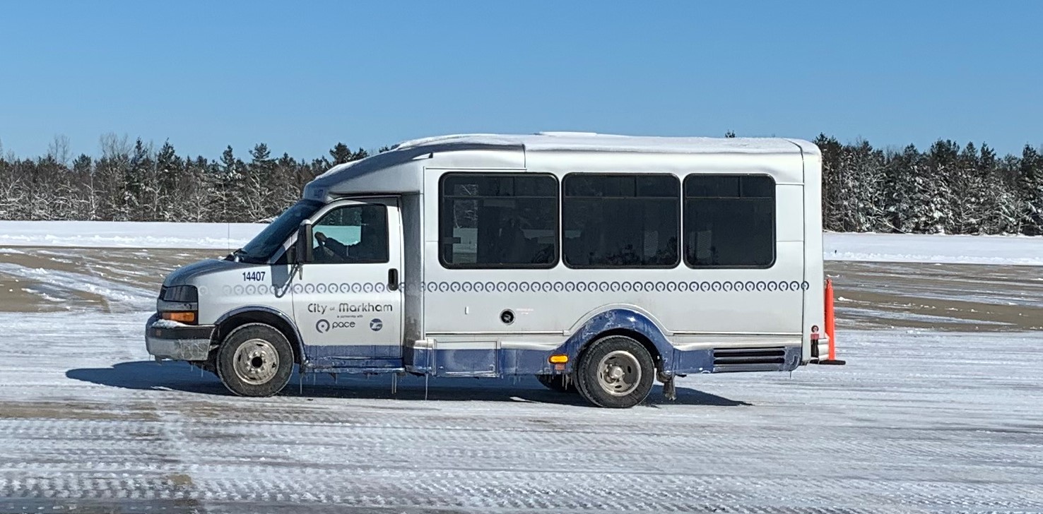 Community Vehicle in motion