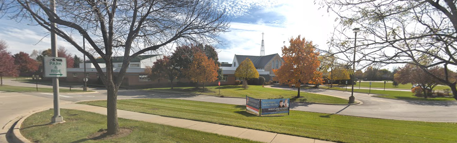 Image of Wheatland Salem Church entrance