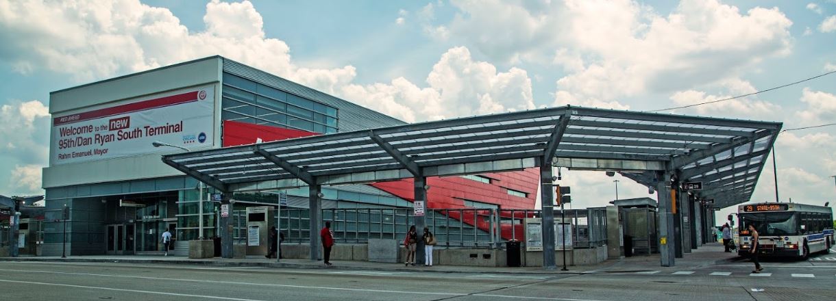 This is an image of 95th/Dan Ryan Transit Center