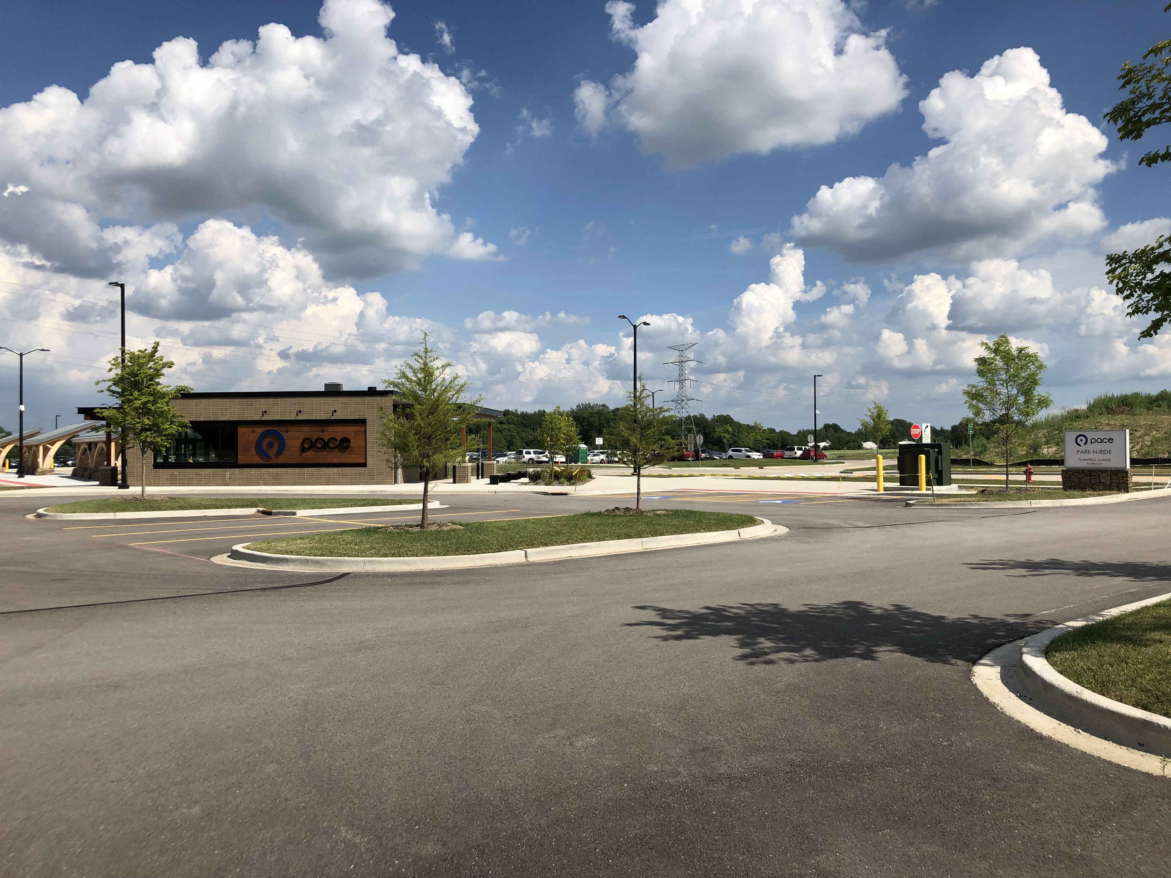 This is an image of Plainfield Park-n-Ride.