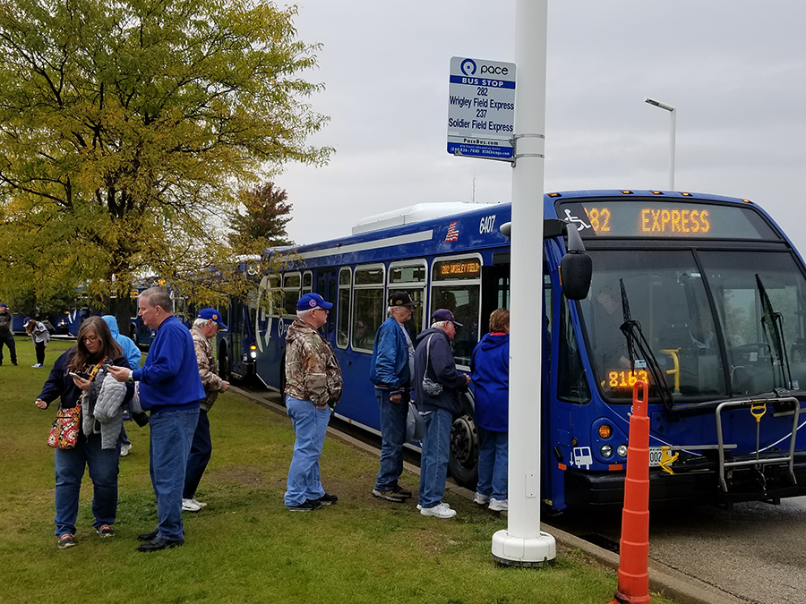 wrigley field bus trips