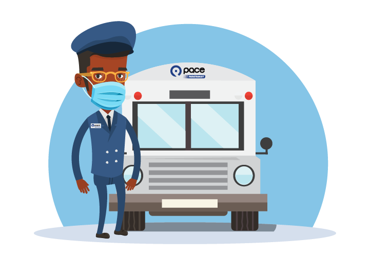 Image of Paratransit bus driver Dave