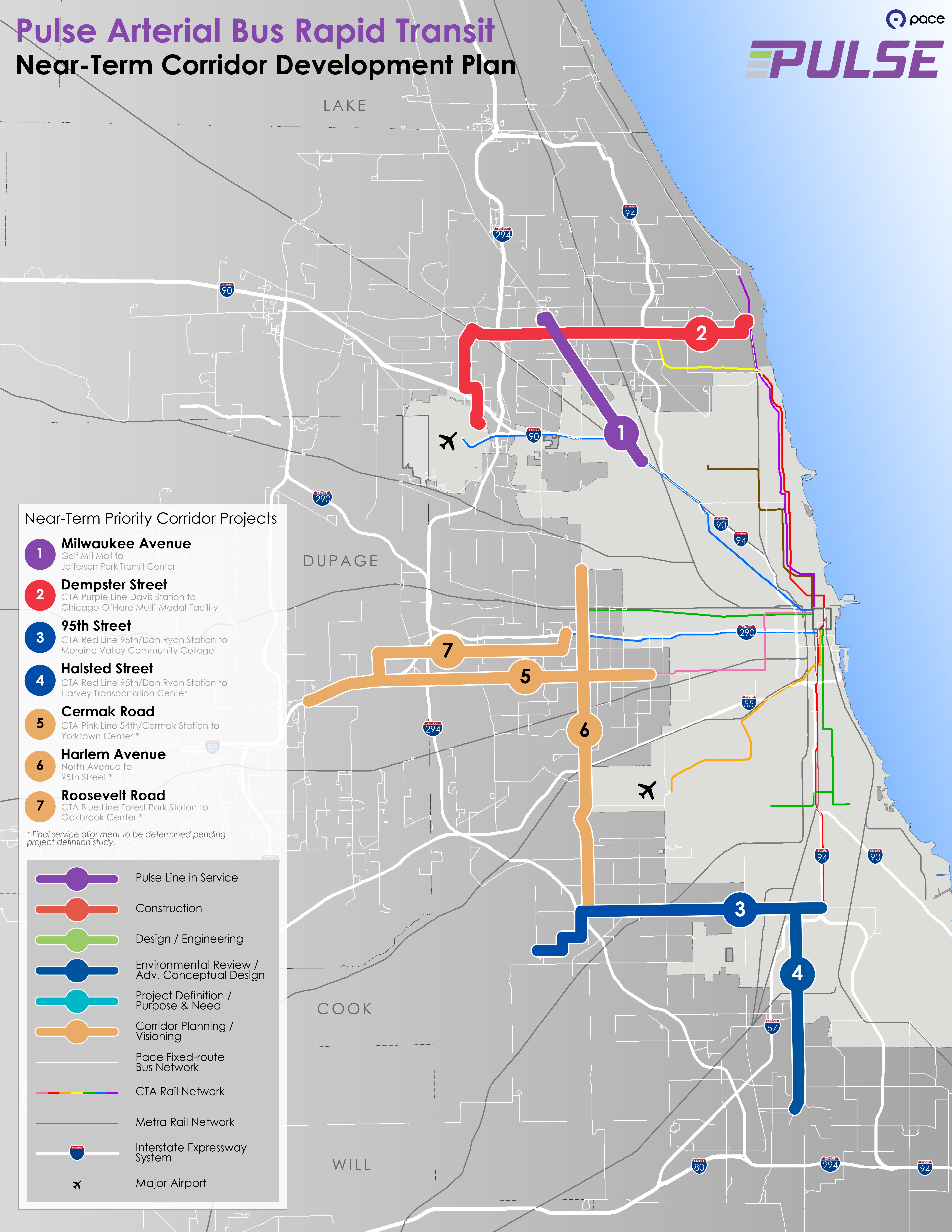 Map of Pulse Network