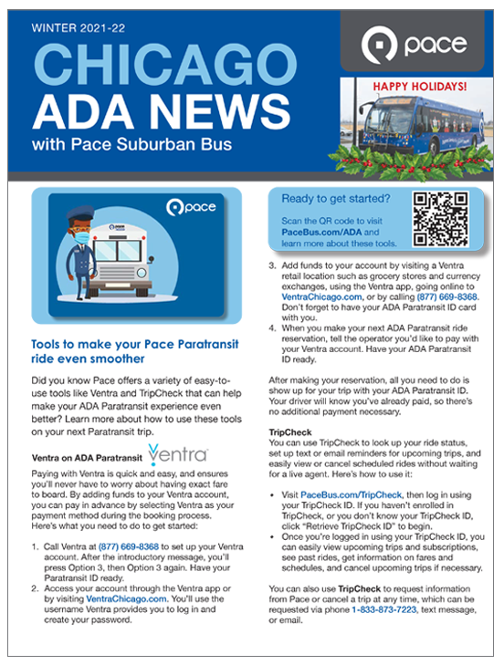Image of the ADA News letter Winter 2021-22 small cover