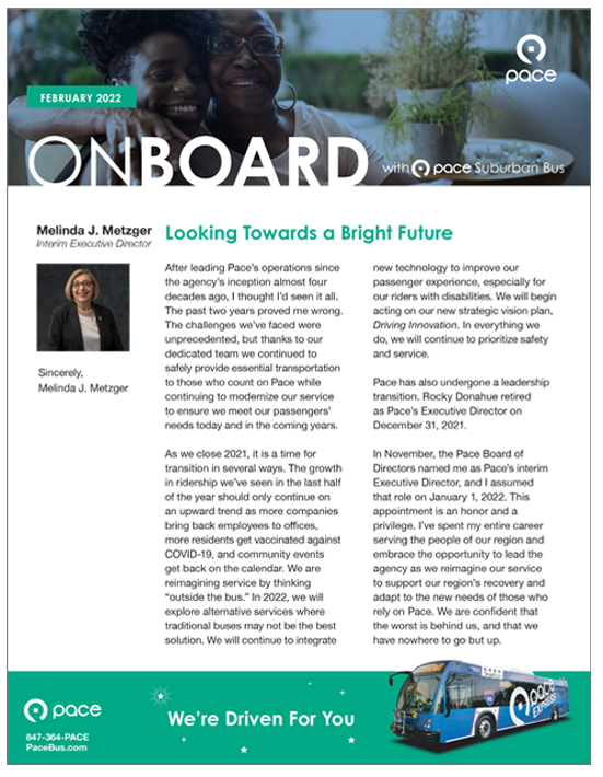 Image of OnBoard Newsletter FEB 2022 small cover