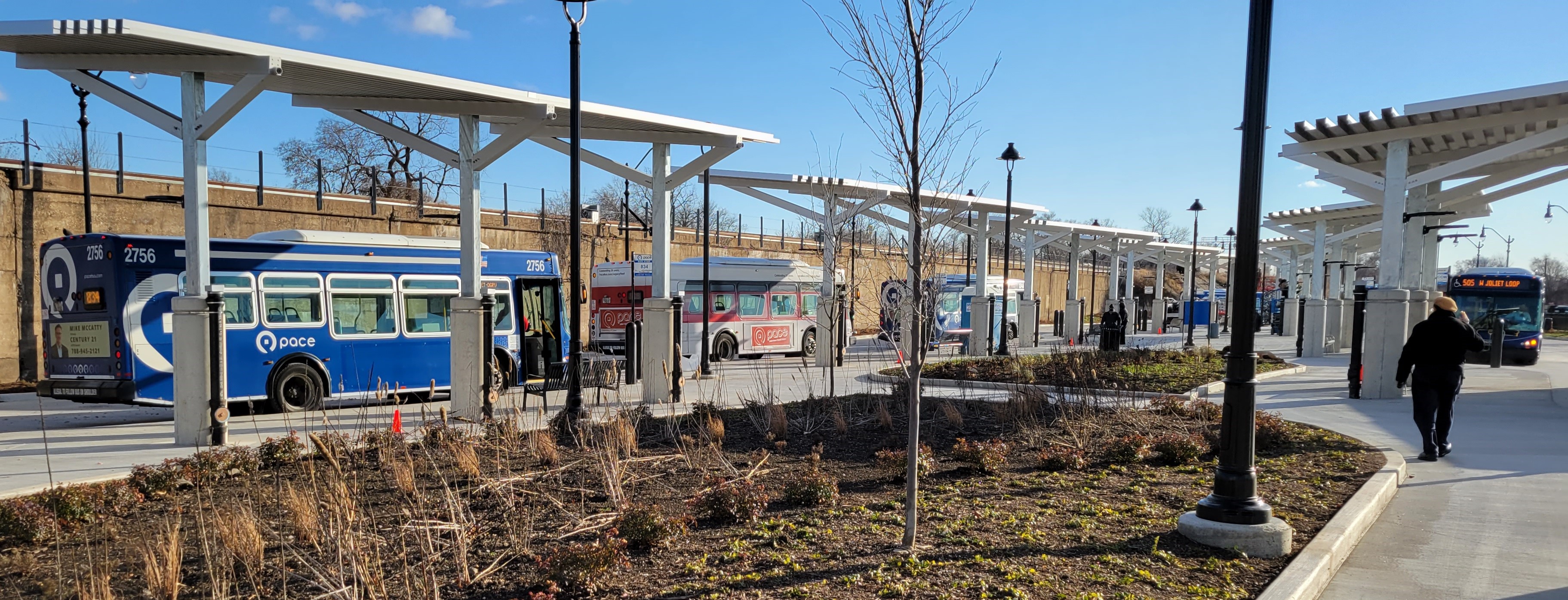 Image of new Joliet Transit Center
