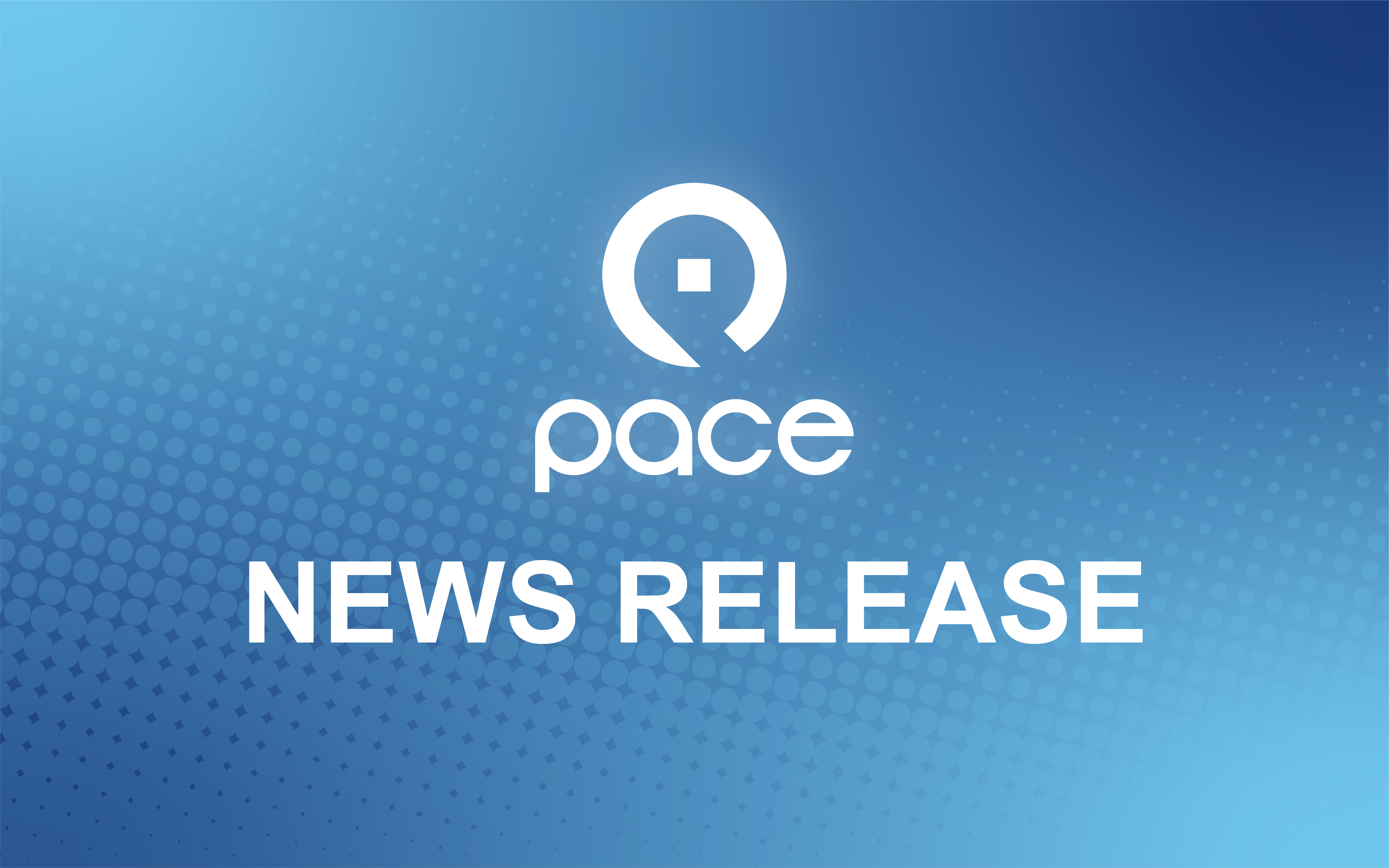 Image that reads PACE NEWS RELEASE