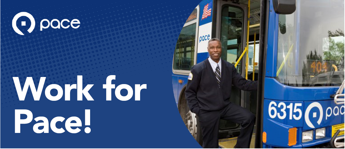 Banner image of bus operator outside of bus to promote hiring event