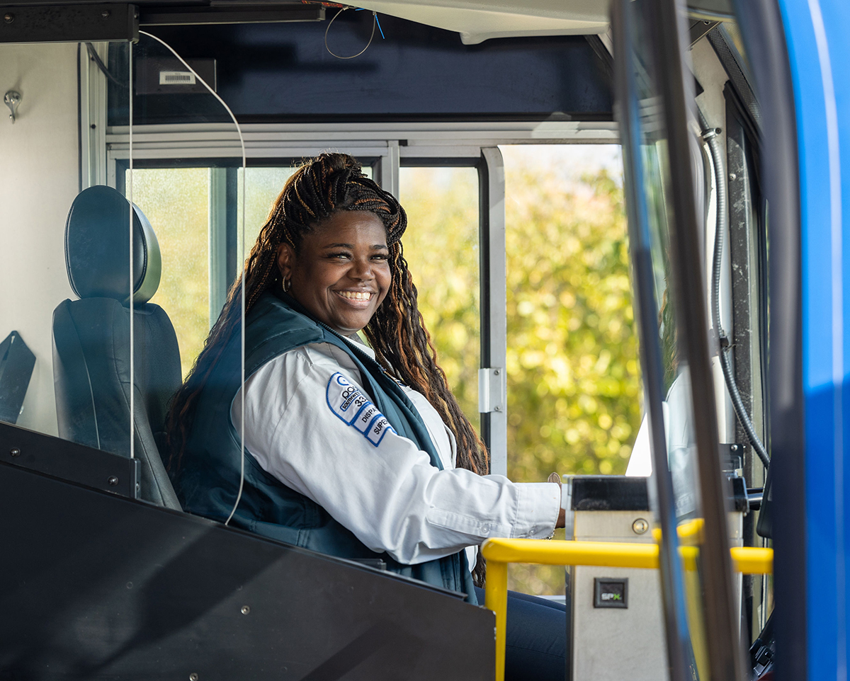 Image of a Pace Bus Operator 