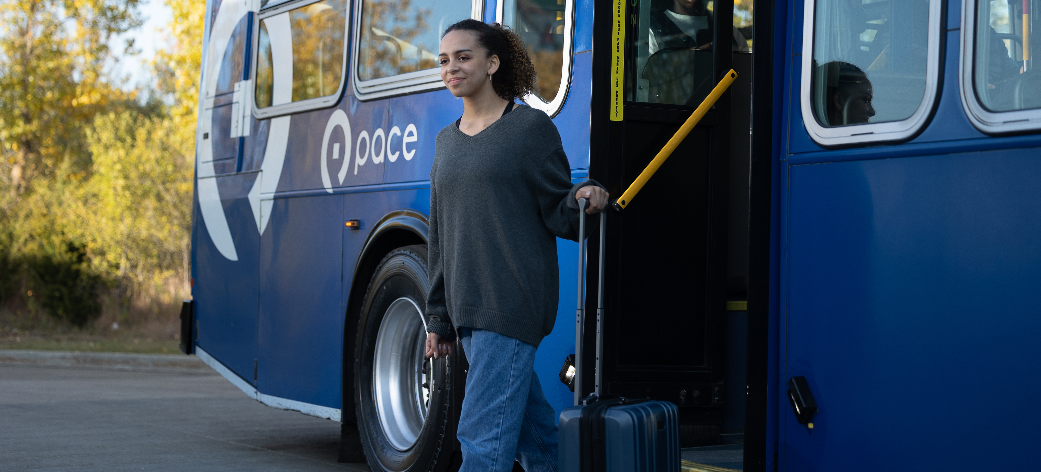 Image of a Woman with Luggage