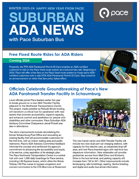 image of the ADA NEWS Suburban - Winter 2023-24 small cover