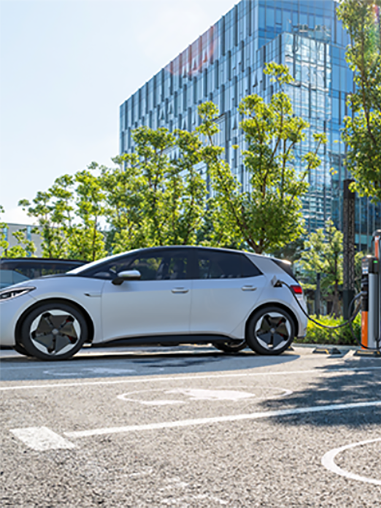Image of a generic electric vehicle charging station