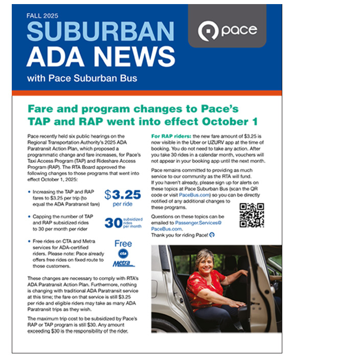Image of the Suburban ADA Newsletter Fall 2025 small cover 