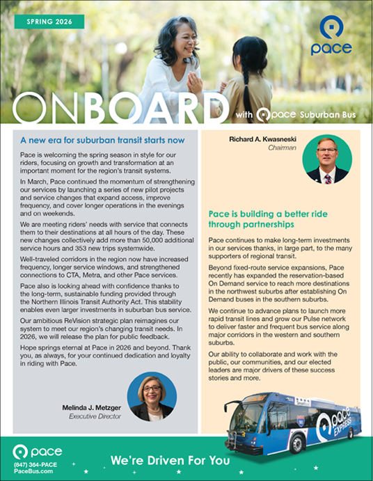 Image of the On Board Newsletter Spring 2026 cover