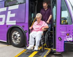 Pulse rider exiting in wheelchair_small