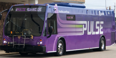 Image of Pulse Bus at Golf MIll Mall