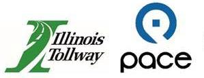 image of IL Tollway & Pace Logos