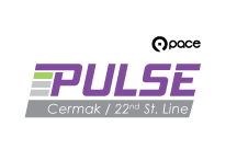 Image of the Pulse Cermak 22nd St. line's lLogo